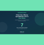 How to Clean Up a Messy QuickBooks File in One Week